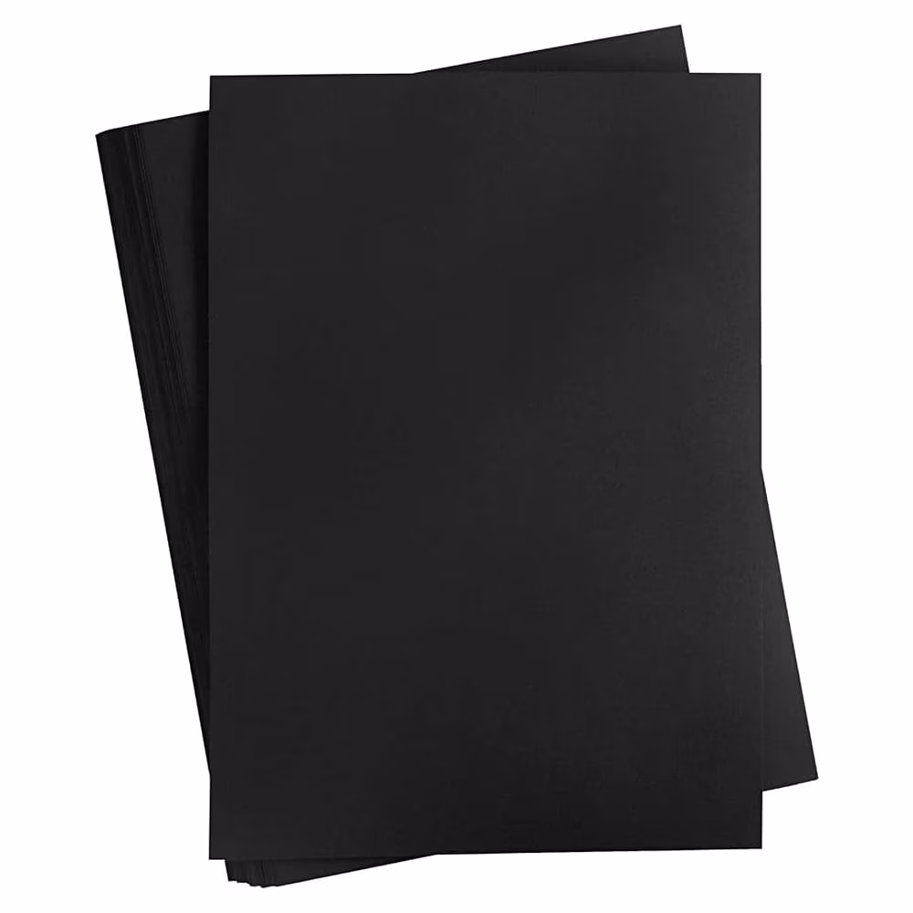 UCANPACK All Black Corrugated Cardboard Sheet 24 x 18" (B Flute) 100 pack 24x18 Color Corrugated Sheets for Crafts, Shipping, Packing, Mailing, Dividers, Inserts, School Projects