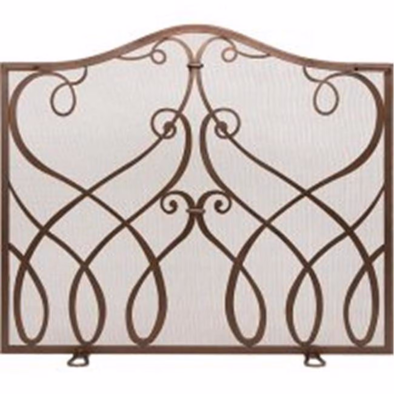 Cypher Screen - Size: 34" H x 38" W, Finish: Roman Bronze Powder Coated - VS21-01Z
