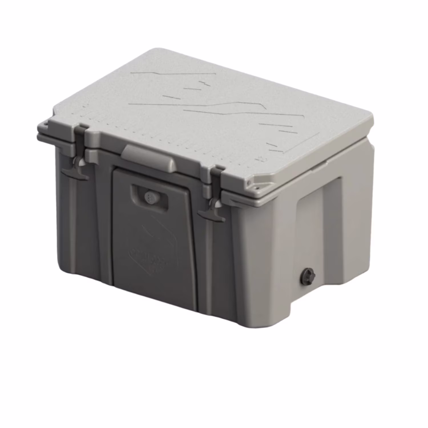 Open Carry Outdoors 45 Quart Cooler, Gray