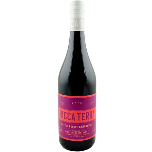 4d2249fcee04a61eb96173e9d47f1ca1184478c5587235cd16194a2e20a00f3a Ricca Terra Vintners Bullets Before Cannonballs Red Wine 2019 - 750ML - Image 1