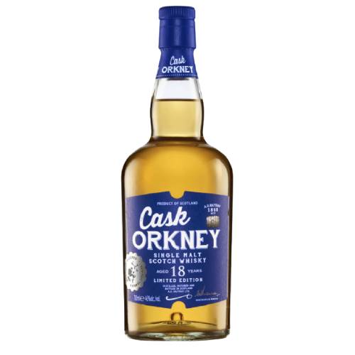 848912a1b40b84b0dc7982ae27f807c64ec5473c412e1fe29dc2884ad8b30869 Cask Orkney Single Malt Scotch 18 Yr - 750ml - Image 1