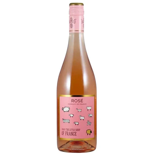 9e00103a406ea4369719ddabe1466530c18e71c5a2f924013bb84d4b7a120fe3 The Little Sheep of France Rose 2024 - 750ML - Image 1