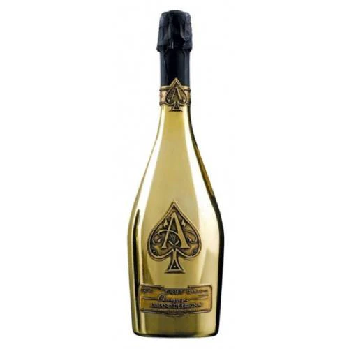 bc6115492213a1df6ff549990d8d20a46447ae01be7b2215e3c5e5cdf4cf0341 Armand de Brignac Ace of Spades Brut Gold Champagne - 750ML - Image 1